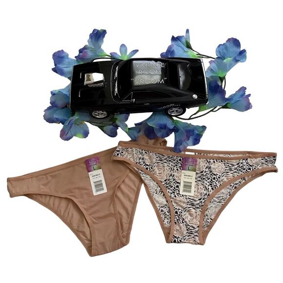 Hers by Herman NWT Bikini Panties Women L - Picture 1 of 10